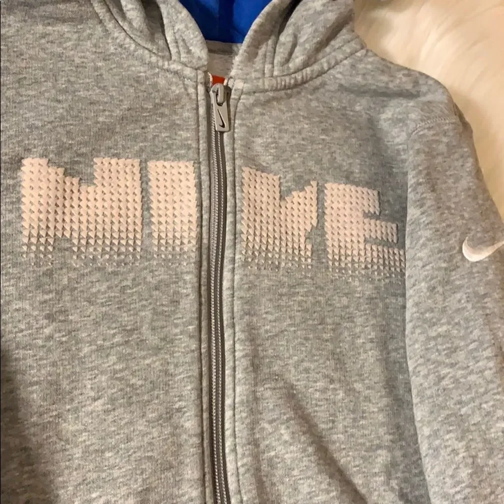 Nike Full Zip Up Hoodie Size M 10/12